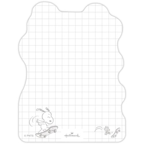 PEANUTS スヌーピー グッズ メモ帳 キャラクター ダイカットメモ SNHJ