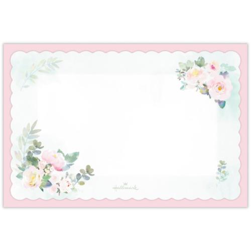 ダイカット ミニメッセージカードセット メッセージカード＆封筒 ローズ 日本ホールマーク