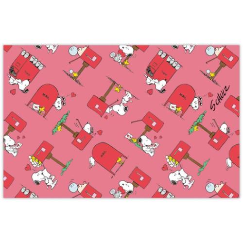 メッセージカード＆封筒 ミニメッセージカードセット Happiness is Red POST スヌーピー ピーナッツ 日本ホールマーク