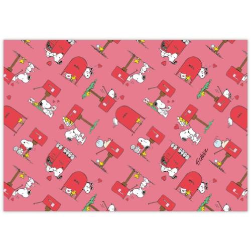 手紙セット 便箋＆封筒セット Happiness is Red POST スヌーピー ピーナッツ 日本ホールマーク かわいい キャラクター