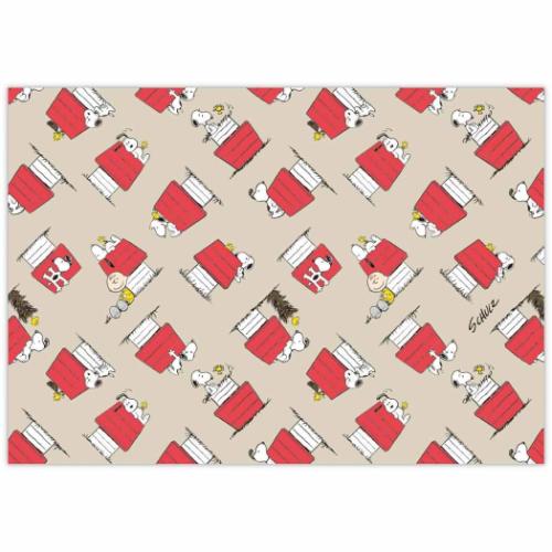 手紙セット 便箋＆封筒セット ピーナッツ スヌーピー Happiness is Red HOUSE 日本ホールマーク かわいい