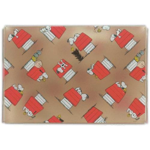 スヌーピー グッズ ファイルボックス キャラクター カードケース Happiness is Red HOUSE ピーナッツ