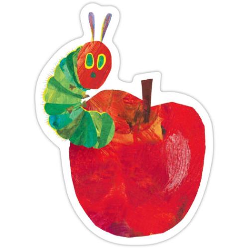 ミニレターセット 手紙セット はらぺこあおむし りんご エリックカール 日本ホールマーク 多目的 絵本キャラクター