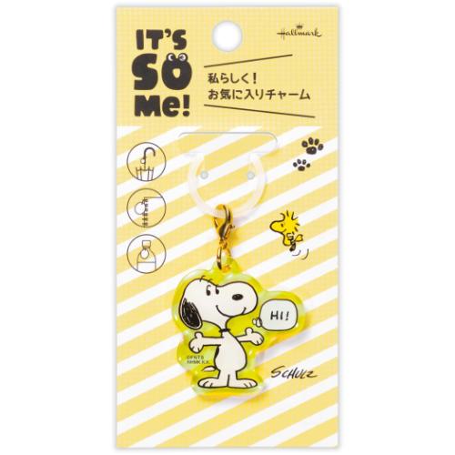 PEANUTS スヌーピー It'sSoMe チャーム めじるしチャーム ピーナッツ
