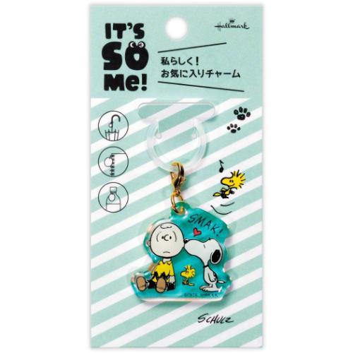 PEANUTS スヌーピー グッズ めじるしチャーム キャラクター It'sSoMe