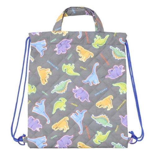 体操服かばん キルトナップサック 恐竜 新入学 爆買 : キャラクターの