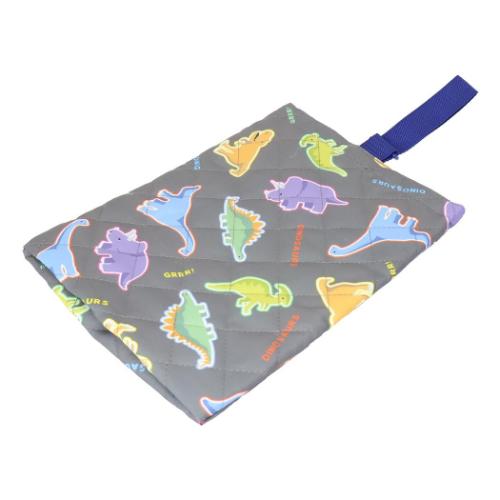 体育館靴入れ キルトシューズケース 恐竜 新入学 ニシオ 新学期準備雑貨