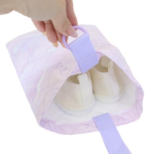 体育館靴入れ キルトシューズケース ウサギ 新入学 ニシオ