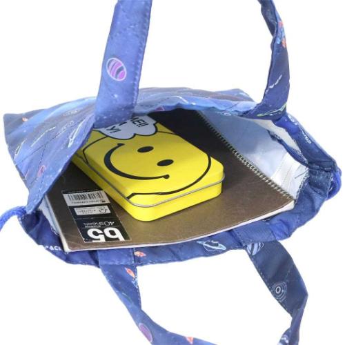 ミニキルト巾着 ミニきんちゃく 新入学 宇宙 ニシオ