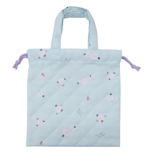 ミニきんちゃく ミニキルト巾着 シマエナガ 新入学 ニシオ 新学期準備雑貨