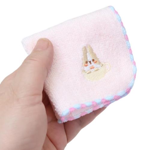 ハンドタオル ミニタオル3枚組 カフェアニマルシリーズ ニシオ 新入学 入園新学期準備雑貨