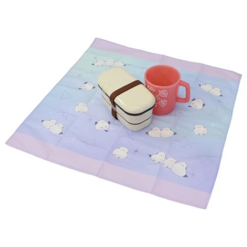 ランチクロス3枚組 ランチーフ シマエナガ ニシオ 新入学 入園新学期準備雑貨