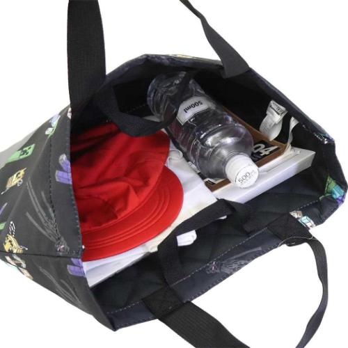 マインクラフト Minecraft ゲームキャラクター お稽古かばん レッスンバッグ ブラック 新入学 ニシオ