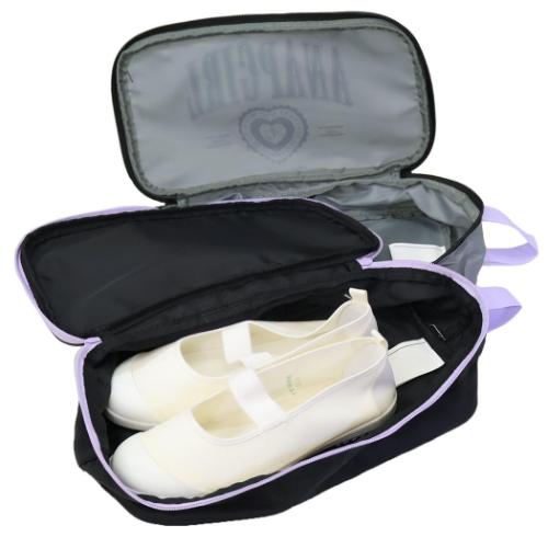 ラウンドシューズケース 体育館靴入れ 新入学 ANAP GIRL アナップガール ニシオ