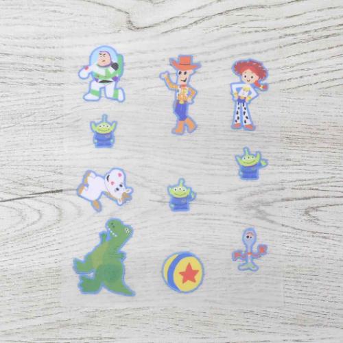 シールデコシューズケース シューズバッグ ディズニー トイストーリー 新入学 ニシオ 新学期準備雑貨 キャラクター