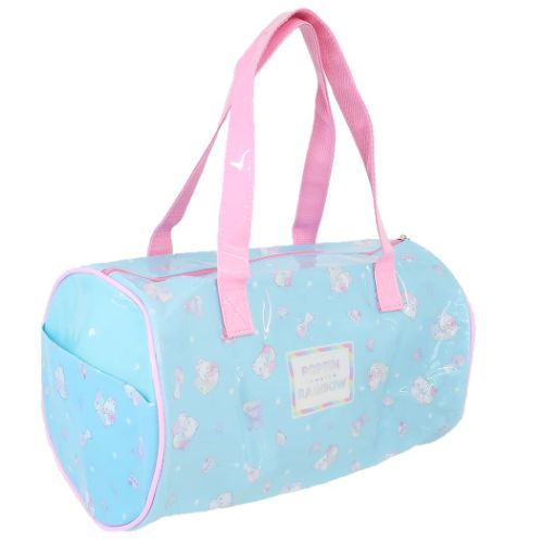 プールバッグ ロール型ビーチバッグ ポッピンレインボー ニシオ 海プール サマーレジャー用品 女の子