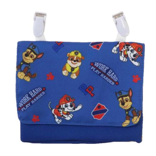 マルチポケットバッグ パウパトロール クリップポケット ニシオ ブルー 新入学 グッズ
