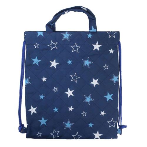 体操服かばん キルトナップサック 星 新入学 ニシオ 新学期準備雑貨