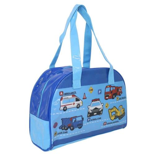 プールバッグ ボストンビーチバッグ くるま ニシオ 海プール サマーレジャー用品