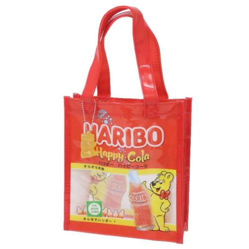 プールバッグ HARIBO ミニバッグ お菓子パッケージ レッド 海プール