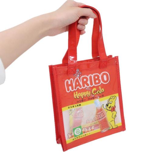 プールバッグ HARIBO ミニバッグ お菓子パッケージ レッド 海プール