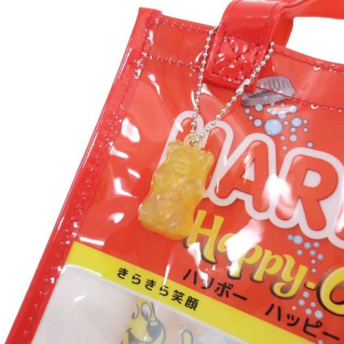 プールバッグ HARIBO ミニバッグ お菓子パッケージ レッド 海プール