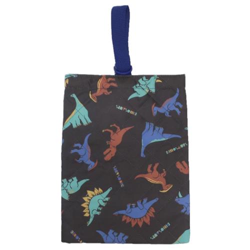 シューズバッグ キルトシューズケース 恐竜 新入学 ニシオ 新学期準備雑貨