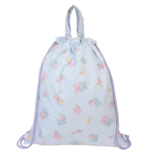 ナップサック キルトナップサック くま 新入学 ニシオ