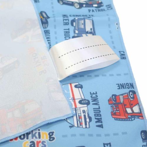 ランチマット ランチョンマット くるま 新入学 ニシオ