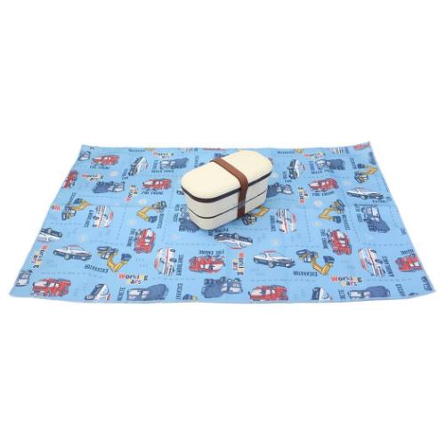 ランチマット ランチョンマット くるま 新入学 ニシオ