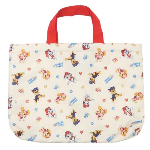 パウパトロール グッズ お稽古かばん アニメキャラクター レッスンバッグ アイボリー 新入学