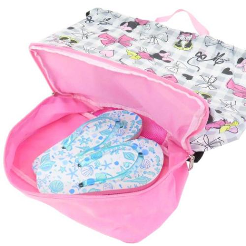 ミニーマウス プールバッグ ボンサック MINNIEMOUSE ディズニー ニシオ