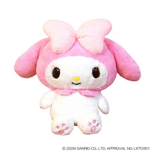 マイメロディ キャラ ぬいぐるみ ビッグ ぬいぐるみ L ほわほわ サンリオ キャラクター グッズ プレゼント 男の子 女の子 ギフト バレンタ 爆買
