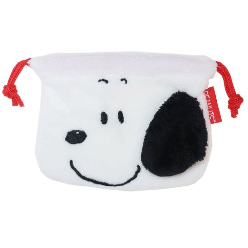 SNOOPY（スヌーピー） 巾着袋 ミニきんちゃくポーチ スヌーピー横顔