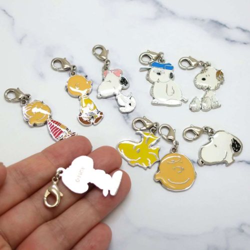 PEANUTS スヌーピー ファスナーマスコット チャムコレ オラフ 立ち