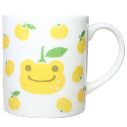 マグカップ 陶磁器MUG かえるのピクルス ゆず ナカジマ プレゼント