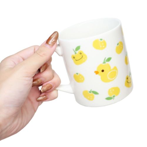 マグカップ 陶磁器MUG かえるのピクルス ゆず ナカジマ プレゼント