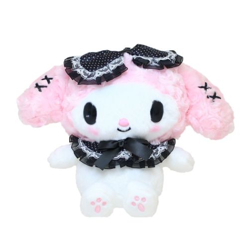 マイメロディ グッズ ぬいぐるみ キャラクター ぬいぐるみS ガーリーブラック 爆買