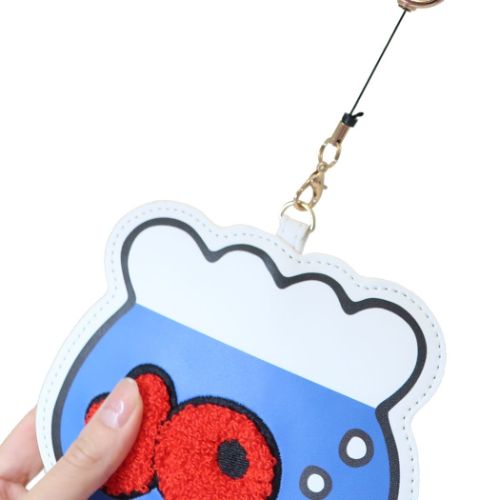 定期入れ ダイカットリールパス ハローキティ サンリオ クラシック 金魚鉢 ナカジマ ICカードケース