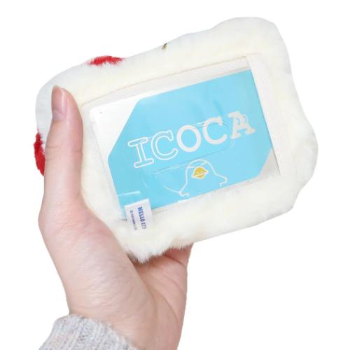 定期入れ フェイスパスケース ハローキティ サンリオ ナカジマ ICカードケース