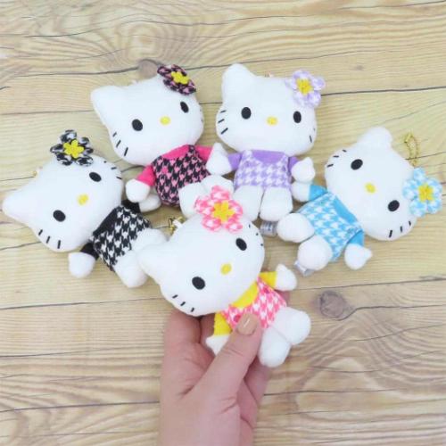 マスコット ミニぬいぐるみボールチェーン カオハナ PU ハロー