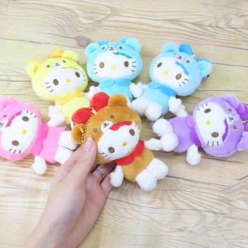 ハローキティ マスコット ミニぬいぐるみボールチェーン