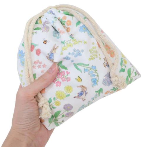 ピーターラビット（PETER RABBIT） ボアフェイス巾着 きんちゃくポーチ