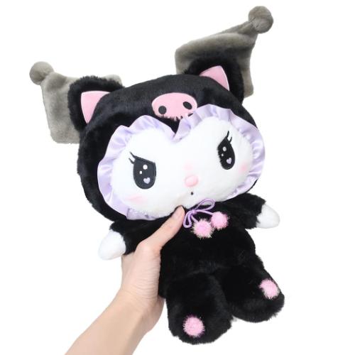クロミ サンリオ キャラクター ぬいぐるみ プラッシュドール 黒ネコ M