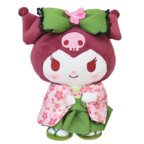 クロミ プラッシュドールS ぬいぐるみ 抹茶着物 サンリオ キャラクター 爆買
