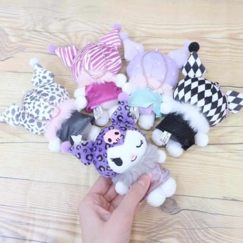 クロミ ぬいぐるみマスコット ボールチェーン付き クロミ サンリオ キャラクター マスコット ミニぬいぐるみボール