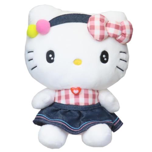 【希少✨タグ付き】サンリオハローキティぬいぐるみ　2005年サマードール　レトロ 希少✨タグ付き】サンリオハローキティぬいぐるみ 2005年サマー