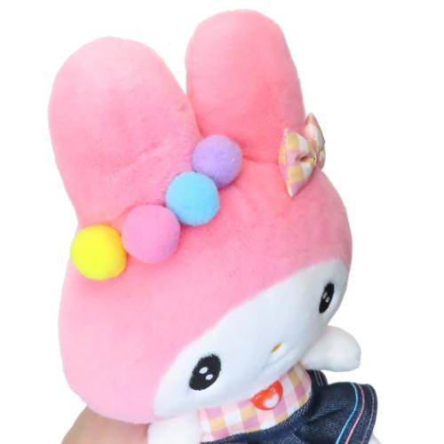 ギンガムデニム マイメロディ S ぬいぐるみ サンリオ キャラクター クロミ ギンガムデニム クロミ S | キャラクターグッズ,サンリオ