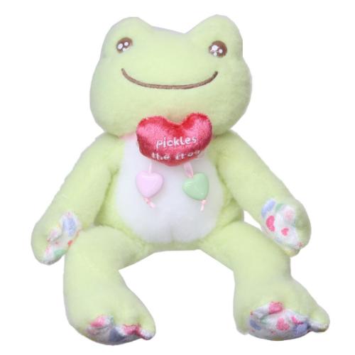 。-緑とピンクのキャラクターぬいぐるみ2セット Tulip stuffed toy key chain/Pink/Haruna Sudo