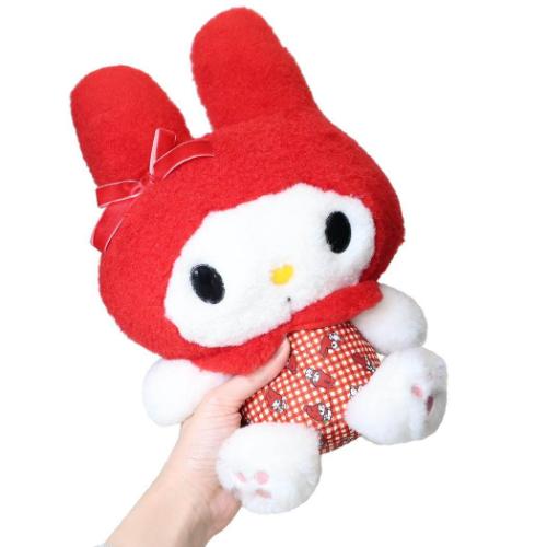 マイメロディ サンリオ キャラクター ぬいぐるみ プラッシュドールS 赤